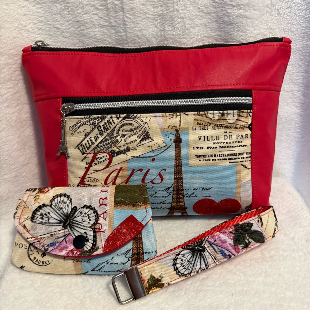 Paris Love Cosmetic Bag Set